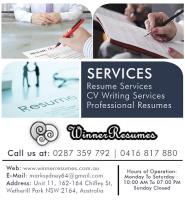 Winner Resumes | CV writing services Sydney image 1